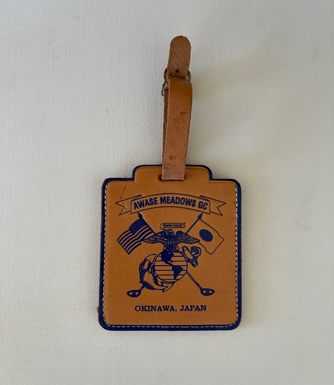 VINTAGE LUGGAGE TAG.