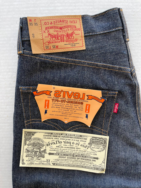  LEVI’S 501 MIRROR JEAN.