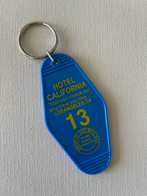 HOTEL CALIFORNIA KEY FOB.