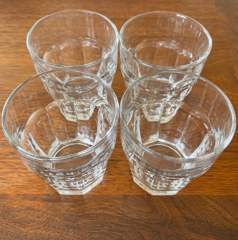 SET OF 4 BORMIOLI ROCCO TUMBLERS.