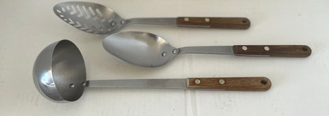 MIDCENTURY KITCHEN SPOON SET.