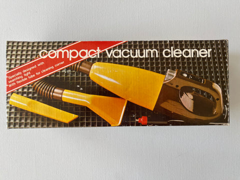 compact vacuum cleaner.