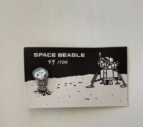 SPACE BEAGLE PIN.