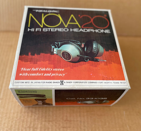 REALISTIC NOVA ‘20 HI FI STEREO HEADPHONE