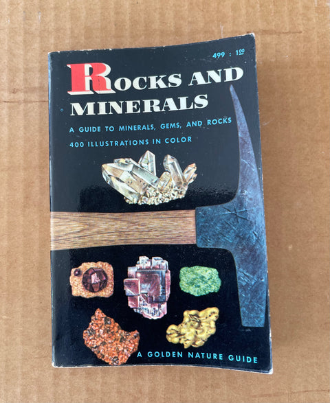 VINTAGE ROCKS AND MINERALS GUIDE.