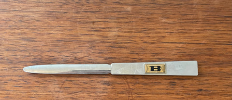  LETTER OPENER. 3” RULE. “B”.