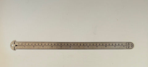 VINTAGE GAEBEL RULER.