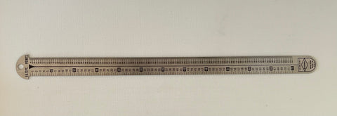 VINTAGE GAEBEL RULER.