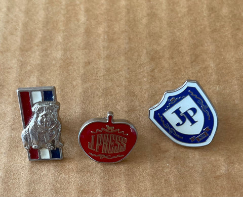 3 J. PRESS LAPEL PINS