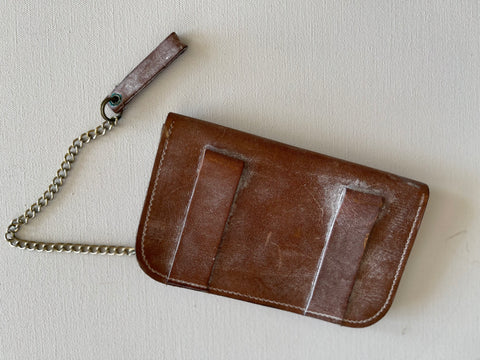 VINTAGE BIKER WALLET.