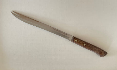 FLINT STAINLESS LONG ASS KITCHEN KNIFE.