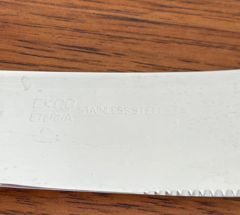 10 + 10 EKCO ETERNA KNIVES.