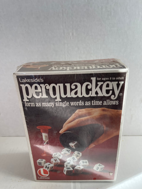 VINTAGE perquackey WORD GAME.