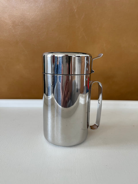 MIDCENTURY ITALIAN OLIVE OIL DISPENSER.