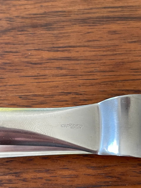 WMF CROMARGAN 8” TONGS.